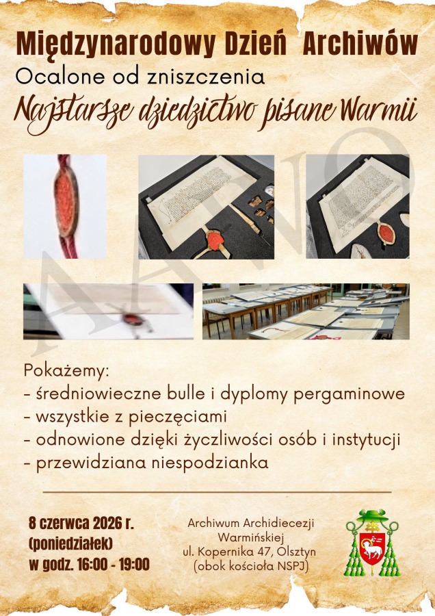 Międzynarodowy Dzień Archiwów
